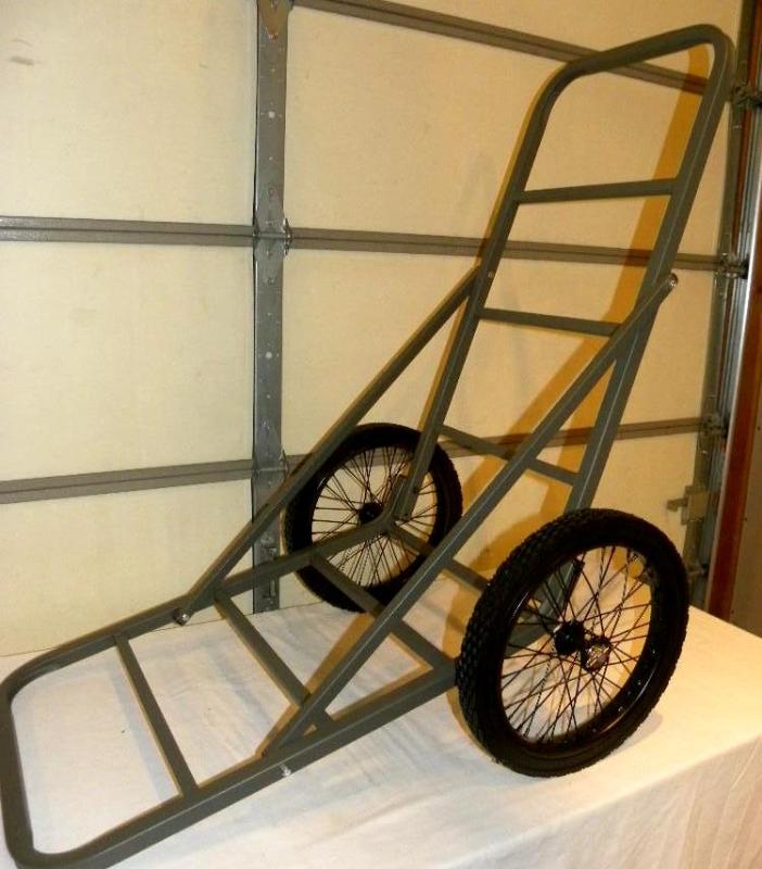 Aluminum Deer Cart, 16&quot solid ...