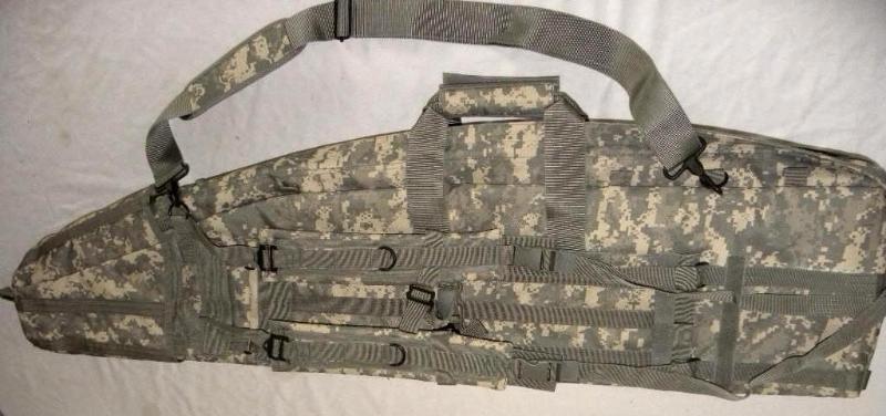 Drag Bag Rifle Case, army digital c...