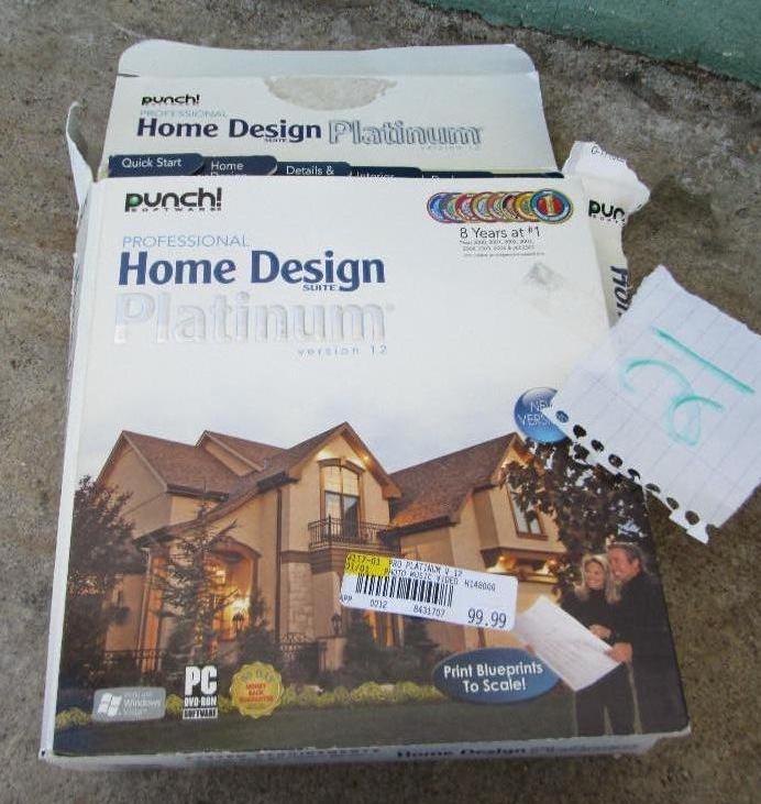 lot 21 image: Punch software home design platinum...