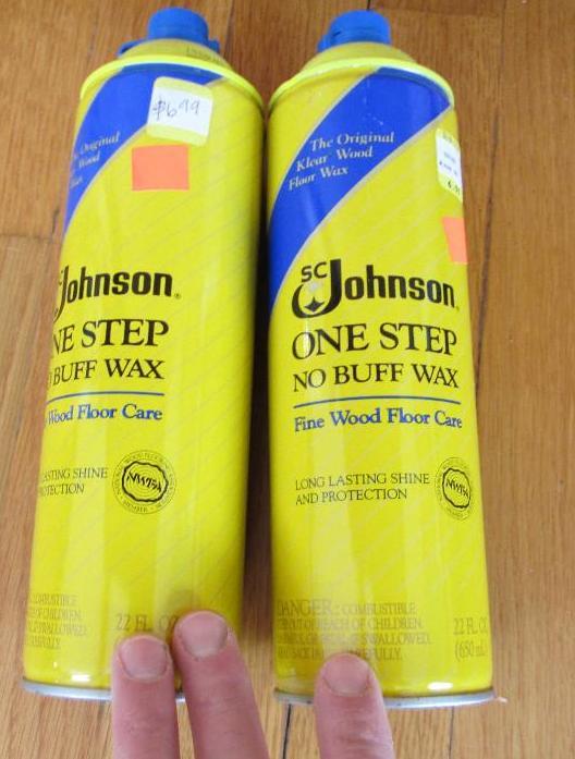 lot 210 image: Johnson wood floor care...