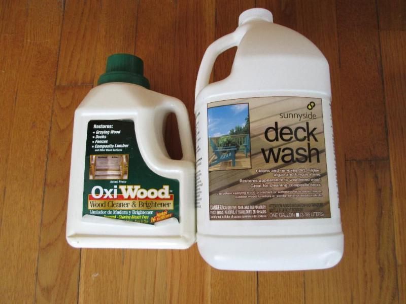 lot 214 image: Wood brightener and deck wash...