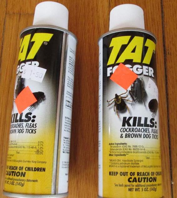 lot 215 image: Roach flea and tick killer 2 pack...