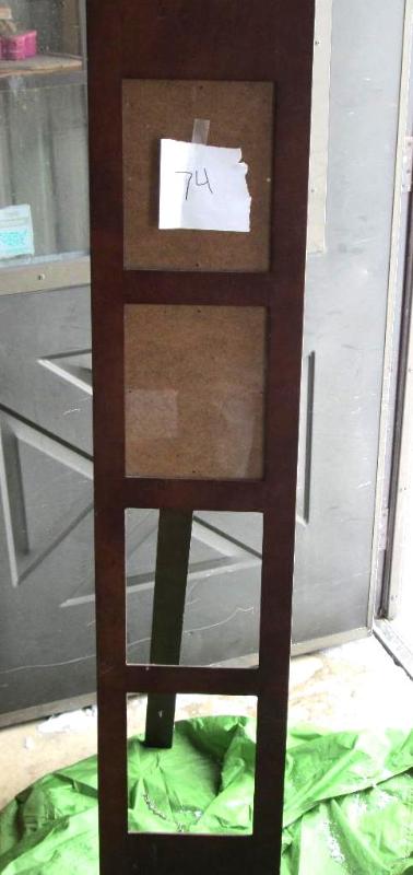lot 227 image: Standing picture frame easel.56&quo...