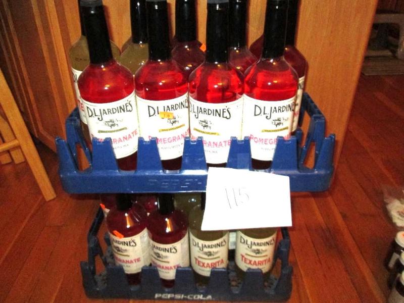 lot 240 image: Lot of D L Jardines margarita mix b...