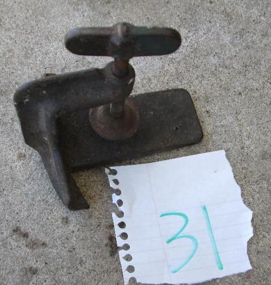lot 31 image: Vintage screw clamp...