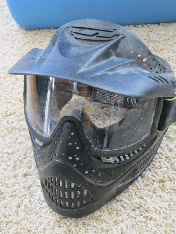 lot 59 image: Goggles with vented face protection...