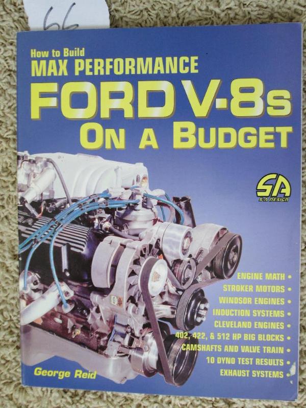 lot 66 image: How to build max performance Ford V...