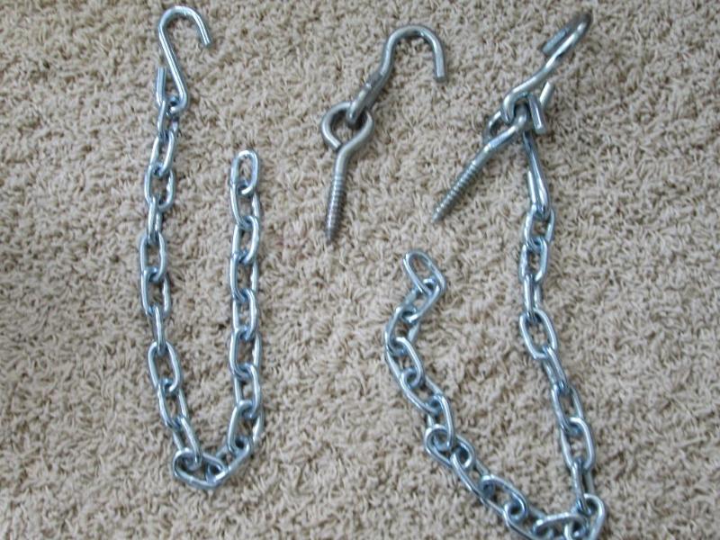 lot 75 image: Hooks and chain...