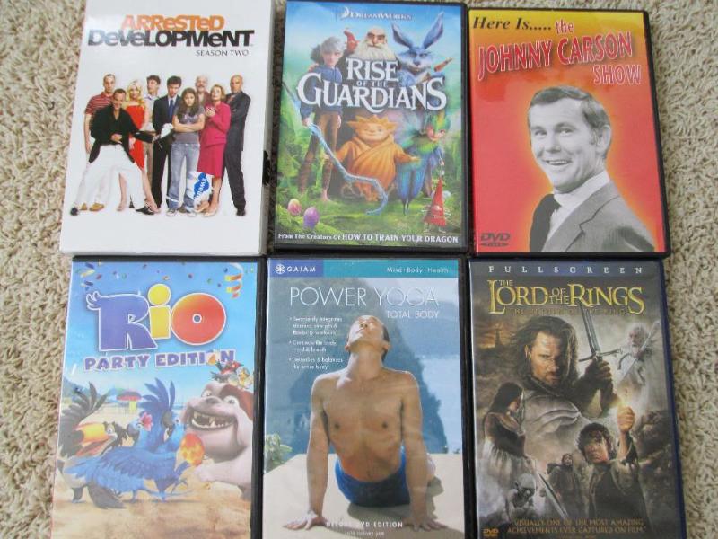 lot 79 image: Lot of used DVDs...
