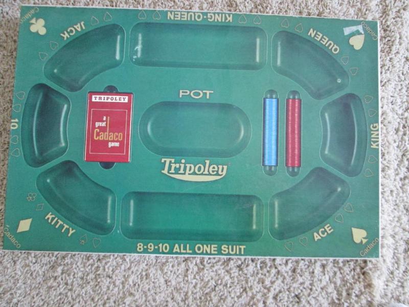 lot 88 image: Vintge board game, Tripoley...