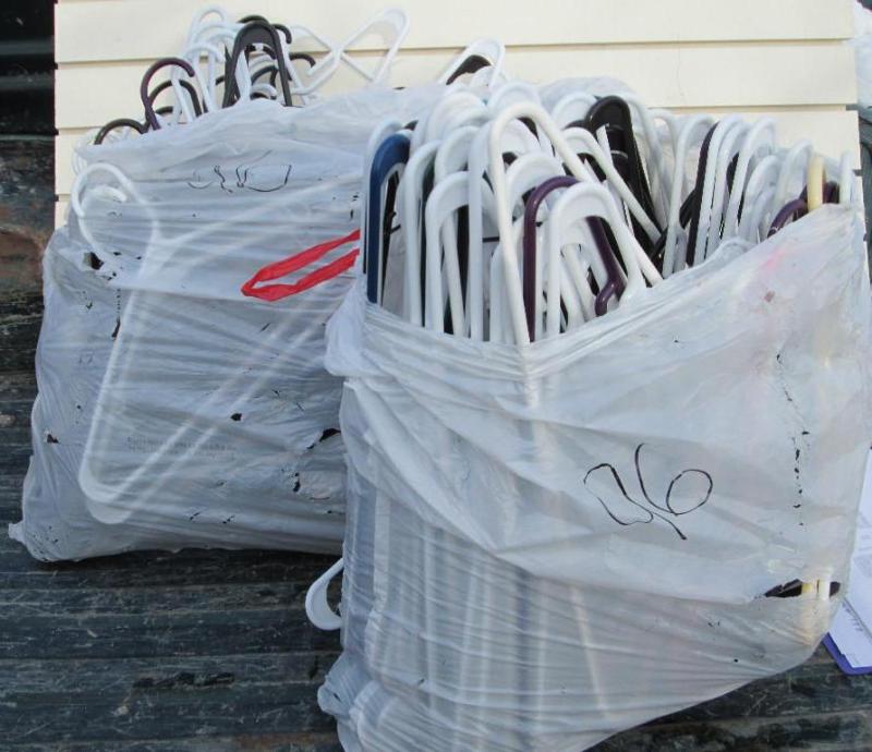 lot 96 image: 2 Large bage of very nice plastic h...