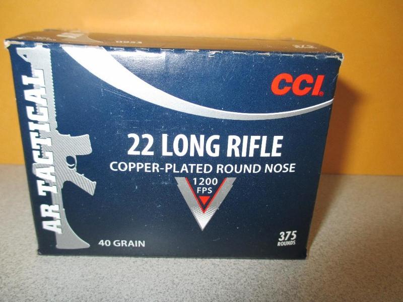 CCI AR tactical 22 long rifle 375 r...