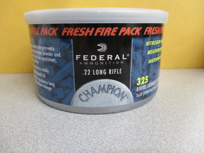 Federal 22 long rifle nitrogen pack...