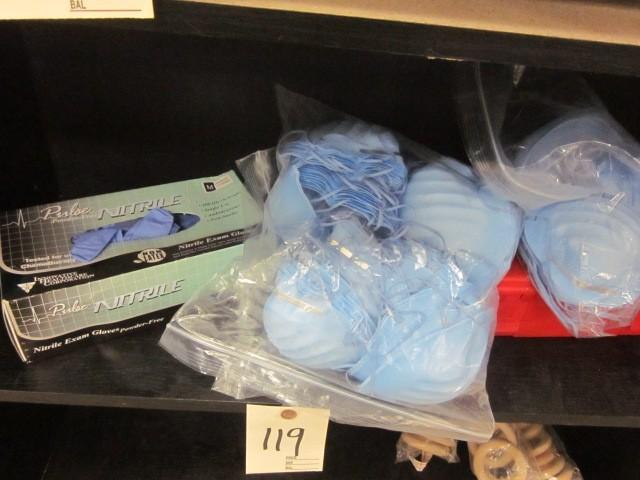 lot 119 image: Large lot of medical supplies inclu...