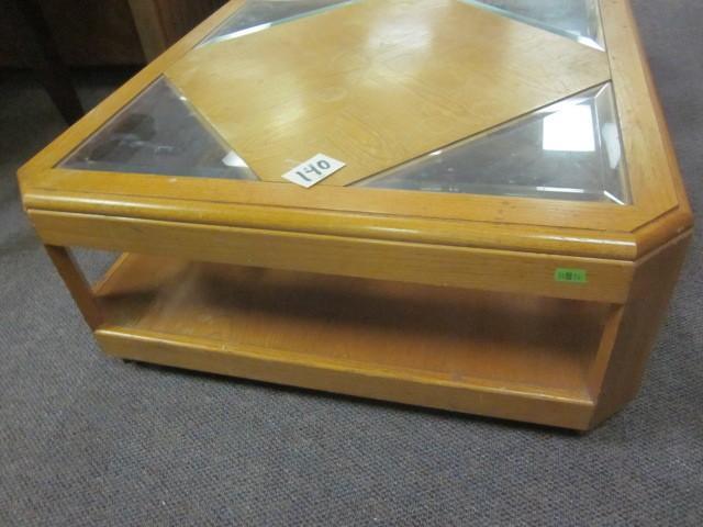 lot 140 image: 38" x 38" x 15" tall...