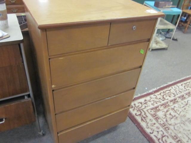 lot 185 image: 42" tall x 27" wide woode...