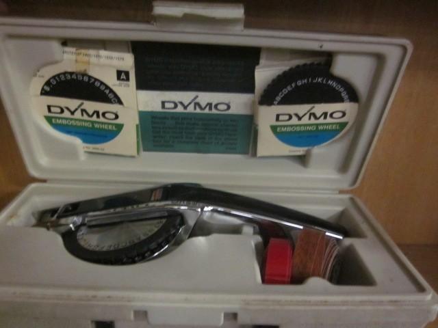 lot 36 image: Vintage Dymo labeling kit.  ...