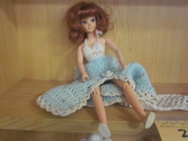 lot 37 image: Vintage plastic doll....