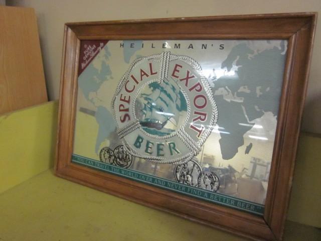 lot 44 image: Special Export mirrored glass adver...