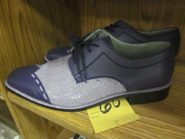 lot 60 image: Size 11 flashy purple Hugo Vitelli&...