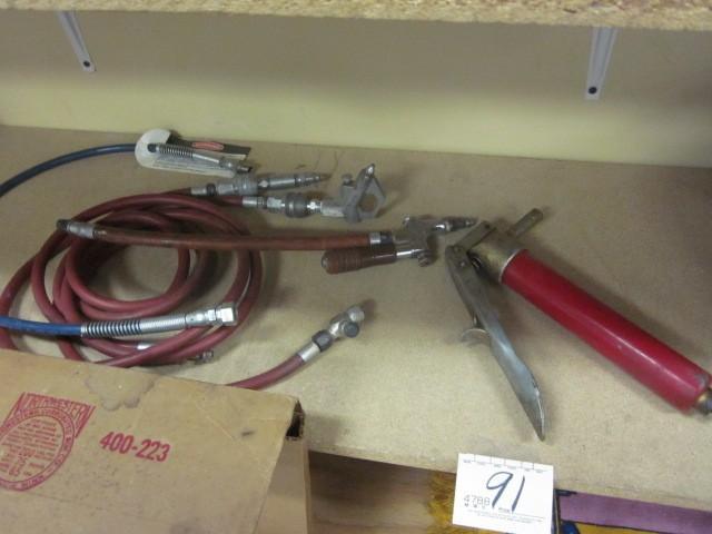lot 91 image: Graco paint sprayer, Diamond Air ho...