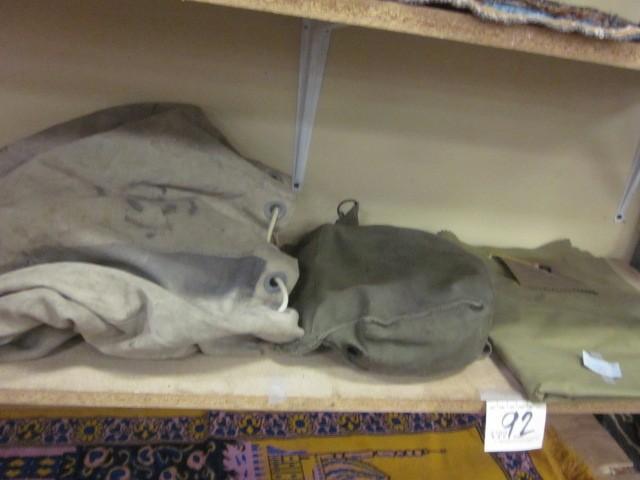 lot 92 image: Lot of (3) US Military issued items...