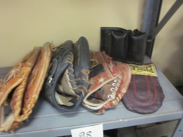 lot 98 image: Lot of sporting equipment.  ...
