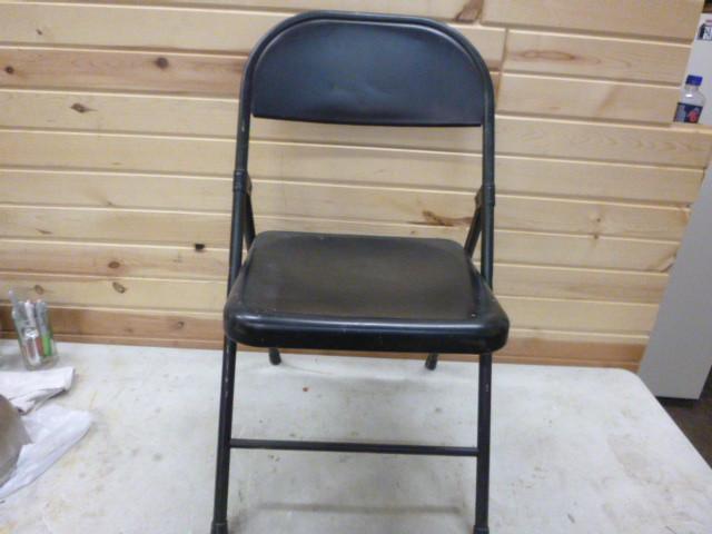 lot 49 image: Metal Folding Chair...