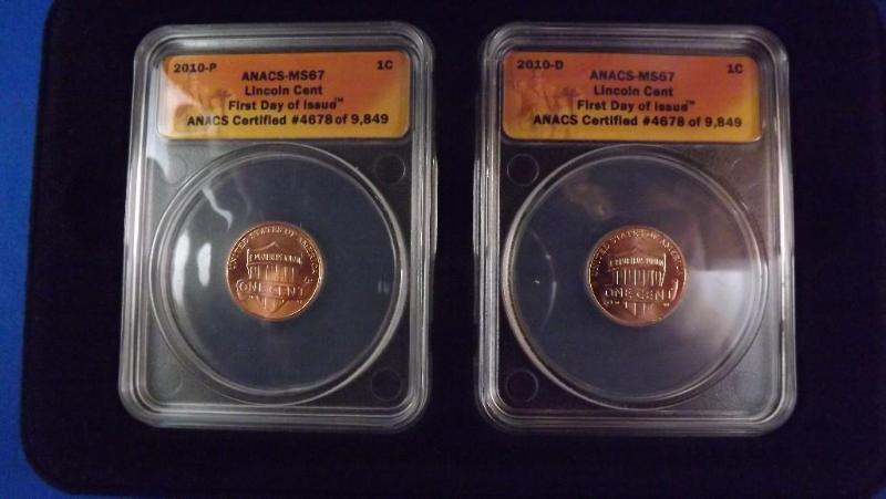 2010 Lincoln Cents, P&ampD, MS67