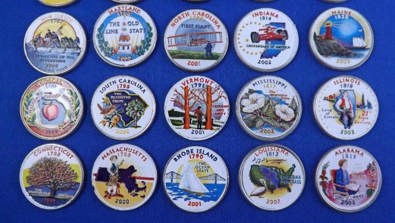 Colorized State Quarters, 1999 - 20...