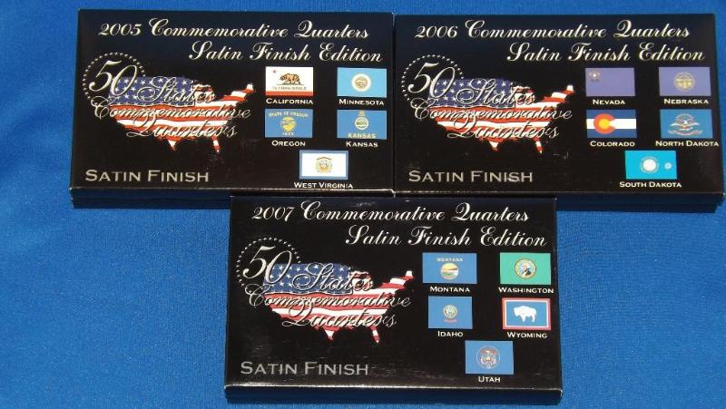 2005-2007 Commemorative Quarters