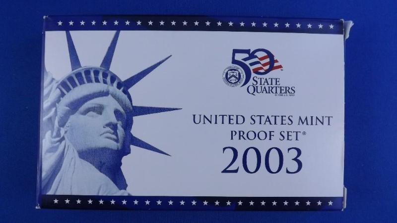2003 US Mint Proof Set, wCOA...