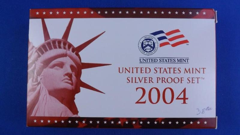 2004 US Mint Silver Proof Set, wCO...