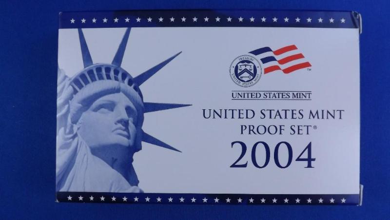 2004 US Mint Proof Set, wCOA...
