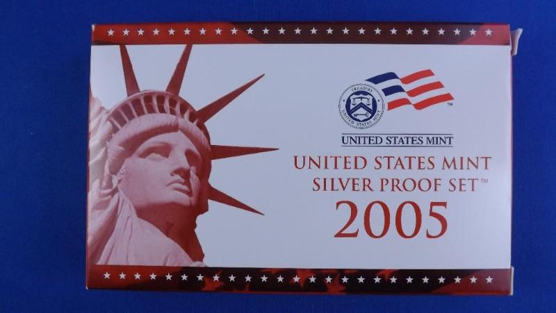 2005 US Mint Silver Proof Set, wCO...
