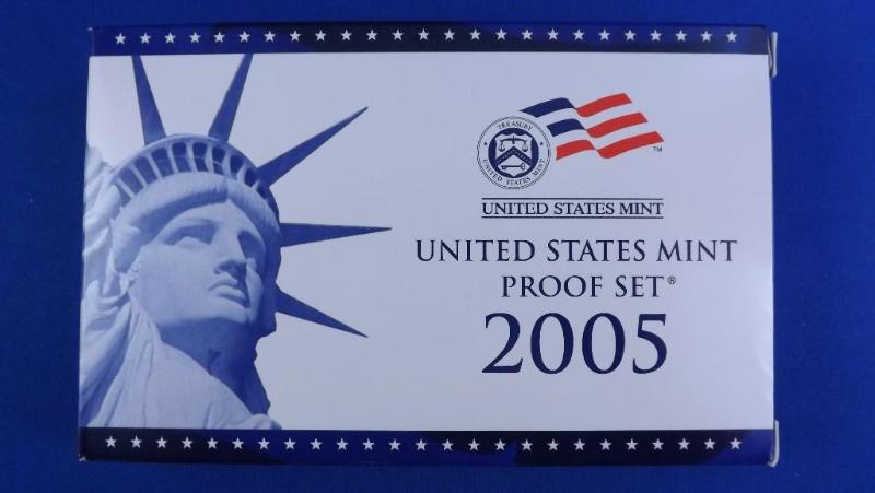 2005 US Mint Proof Set, wCOA...