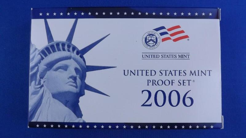 2006 US Mint Proof Set, wCOA...