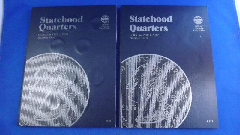 Two New Statehood Quarter Whitman C...