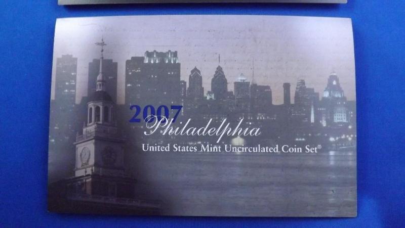 2007 US Mint, Uncirculated Coin Set...