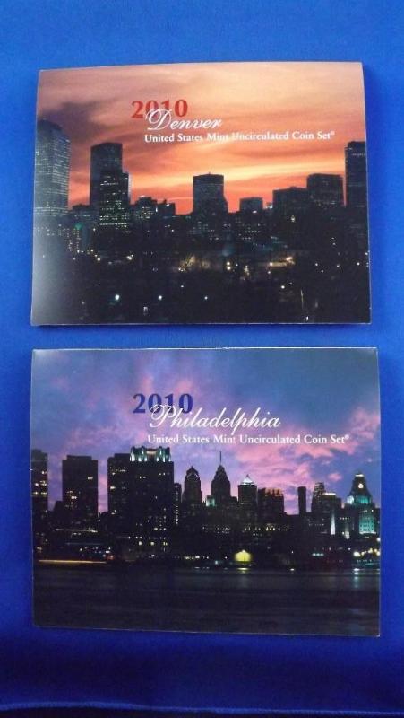 2010 US Mint, Uncirculated Coin Set...