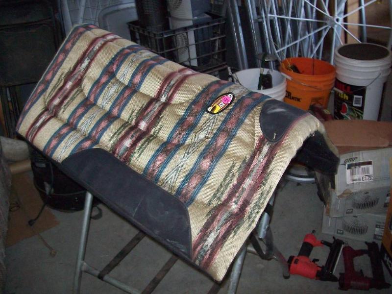 lot 124 image: Navajo Saddle Pad -New...