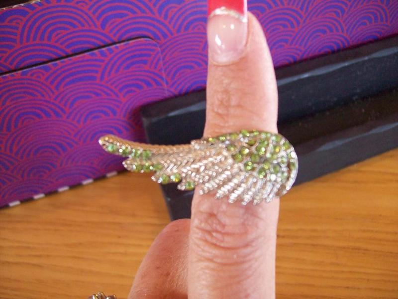 lot 57 image: 2 adjustable rings and 2 necklaces ...