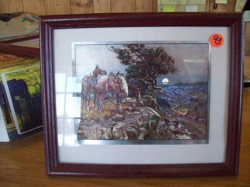 lot 93 image: Picture titled &quotAn Unscheduled...