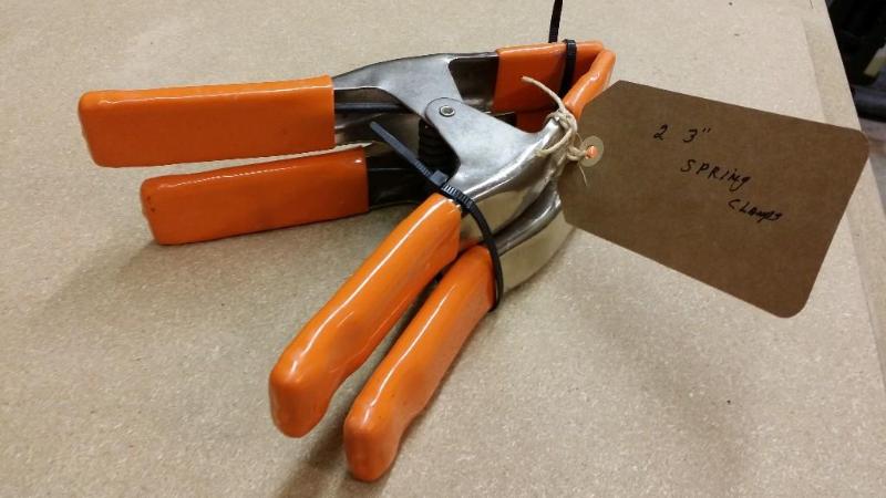 lot 14 image: Spring Clamps