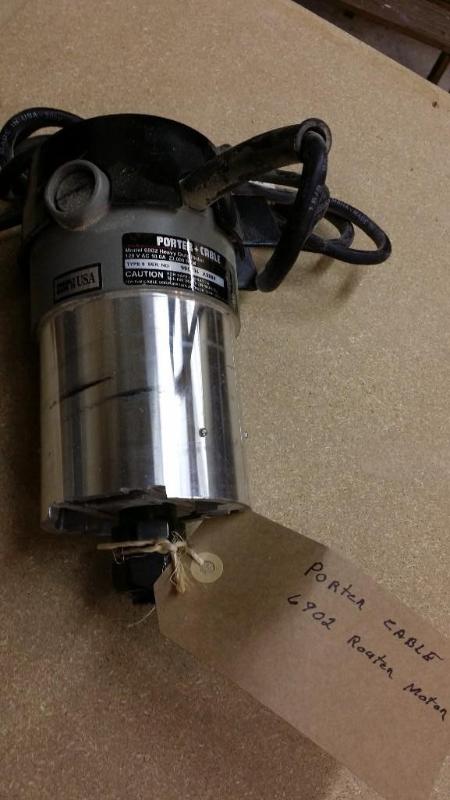 lot 18 image: Porter Cable Router motor