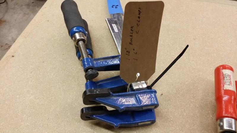 lot 21 image: Rockler C Clamps