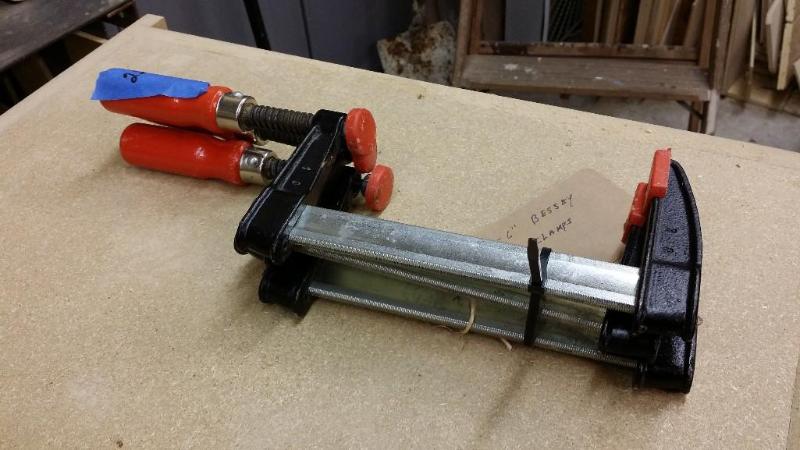 lot 22 image: Bessey C Clamps