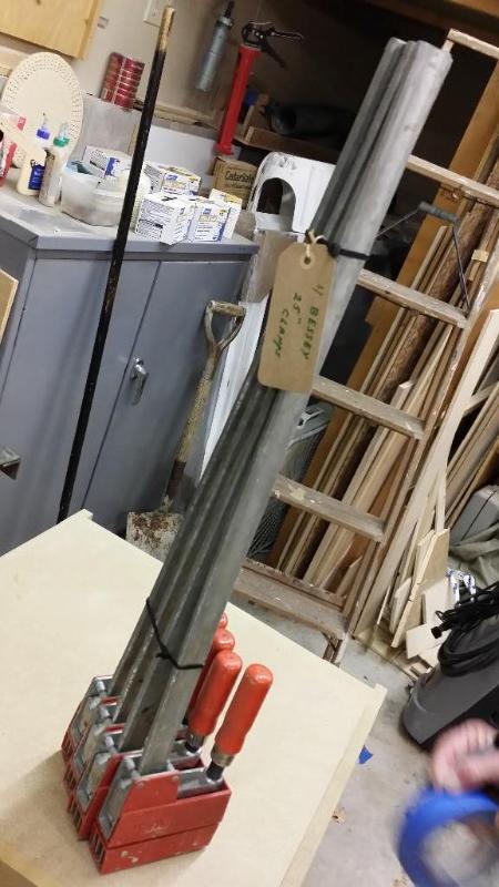 lot 39 image: Bessey C Clamps