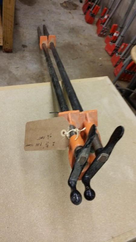 lot 40 image: Pipe Clamps