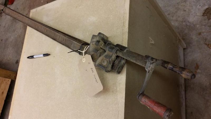 lot 44 image: Bar Clamps